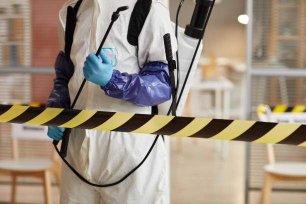 Professional Biohazard Cleanup technician working in Union, WA
